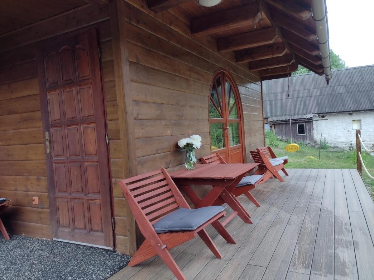 Chata Dvirka Zelezny Brod Exterior foto